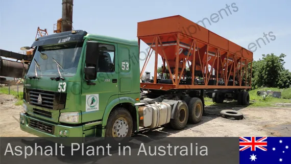 mobile hot mix plant 