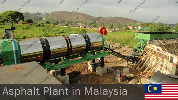 Asphalt Drum Plant Exporter in malaysia