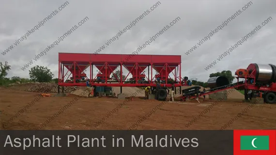 Asphalt Drum Plant in maldivess