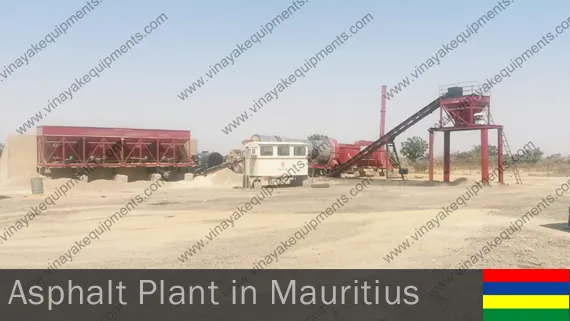 Asphalt Drum Plant exporter in mauritius