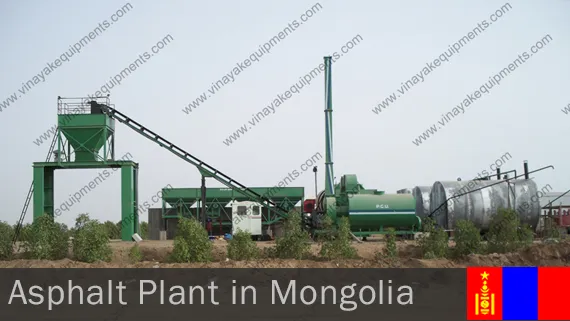 Asphalt Drum Plant exporter in mongolia