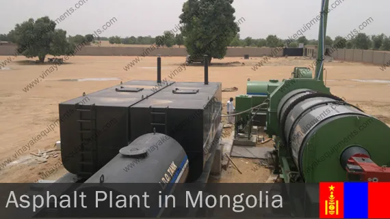 Asphalt Drum Plant Supplier in mongolia