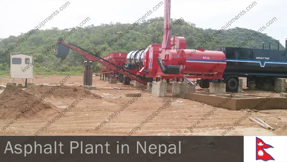 mobile asphalt plant in Pokhara