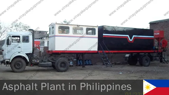 asphalt plant exporter in Manila