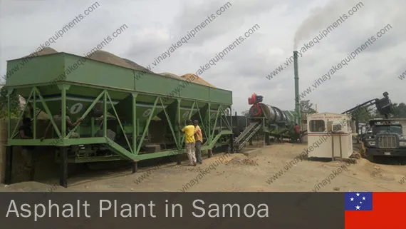 mobile hot mix plant