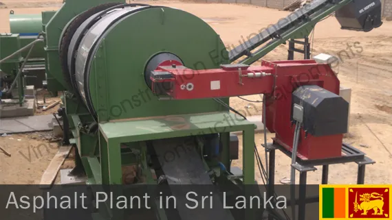 Asphalt Drum Plant in sri lanka