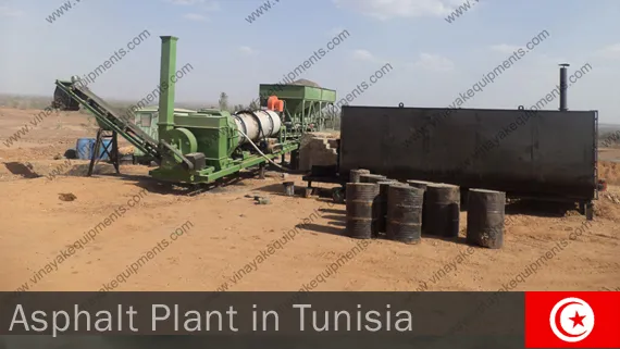 Asphalt Drum Plant in tunisia
