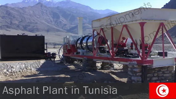 Asphalt Drum Plant supplier in tunisia
