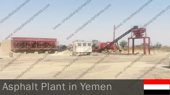 Asphalt Drum Plant in yemen