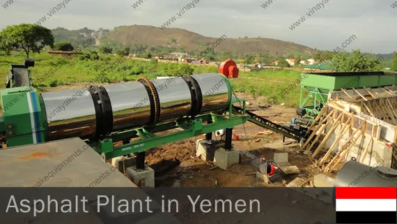 Asphalt Drum Plant Exporter in yemen