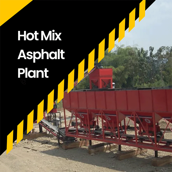 Asphalt hot mix plant