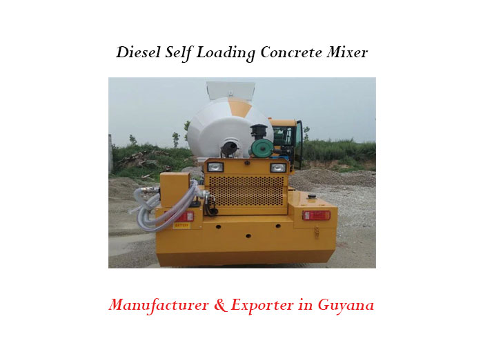 Diesel Self Loading Concrete Mixer in Guyana