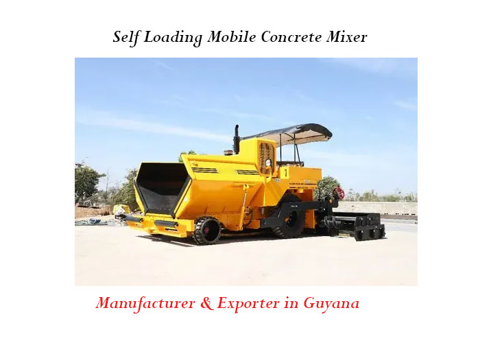 Self Loading Mobile Concrete Mixer in Guyana